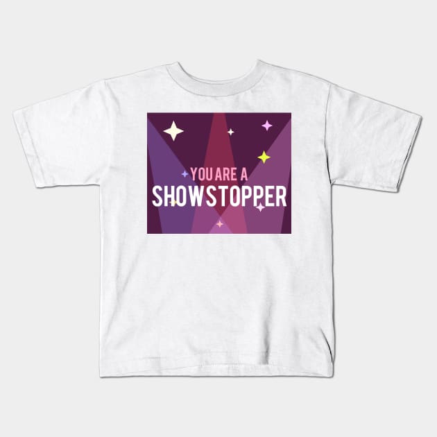 Showstopper Kids T-Shirt by LaurenPatrick